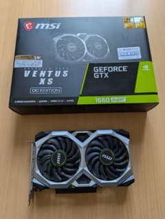 MSI GeForce GTX 1660 Super OC Editionのサムネイル