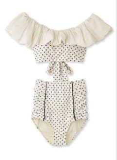 【期間限定値下げ】LILY BROWN ラッフルショルダーハイウエストビキニのサムネイル
