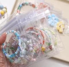 PVC製 透明チャック付きケース 10個セットのサムネイル