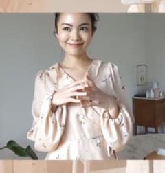 矢野未希子着用＊SNIDEL HOME花柄ルームウェアのサムネイル