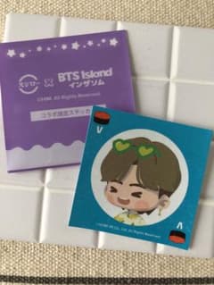 スシロー　BTS Island インザソム　Ｖ　ステッカーのサムネイル