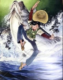矢口高雄 釣りキチ三平 ポスターB2サイズ イトウ - メルカリ