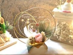 クローバー様♪          ❁ナチュラルを正月飾り❁バンブーラウンド❁のサムネイル