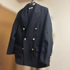 ネイビー　ダブルブレストジャケットのサムネイル