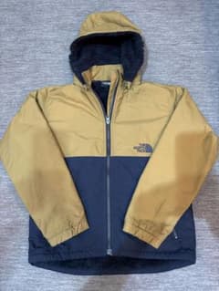 【美品】ノースフェイス コンパクトノマドジャケット キッズ 140 ボアナイロンのサムネイル