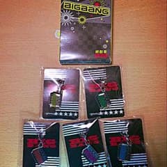 덤 첨부 BIGBANG 메탈 매력 로손 한정 전 5 종류