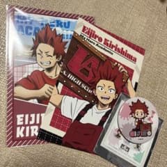 僕のヒーローアカデミア 切島鋭児郎 缶バッジ ポストカード セットのサムネイル