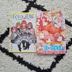 五等分の花嫁 14巻 特装版 ミニイラスト集付き 帯付きのサムネイル