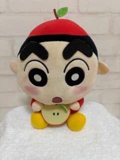 크레용 신짱 사과 봉제인형