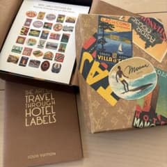 未使用ルイヴィトンLouis Vuitton30ポストカードホテルラベルボックス