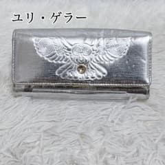 ユリ・ゲラー サイン入り長財布 金運UP 水晶院コラボ / シルバー
