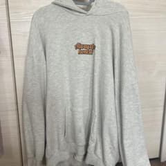 WEGO バックプリント パーカー グレーのサムネイル