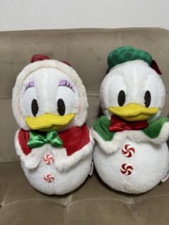 ドナルドダック 雪だるま ぬいぐるみのサムネイル