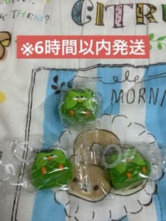 duolingo めじるしアクセサリー シワシワデュオ 3個セット デュオリンゴのサムネイル
