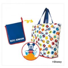 【新品・未使用】ECCジュニア・ディズニーエコバッグのサムネイル