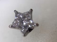 Rii様専用綺麗なスターシェイプダイヤピアス☆のサムネイル