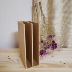 【無印良品】木製収納スタンド⭐A5サイズのサムネイル