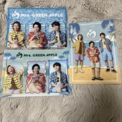 Mrs. GREEN APPLE ローソン ビジュアルシート 3枚セット