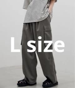 【WYM】DRAPE LOOSE WASHER CARGOのサムネイル