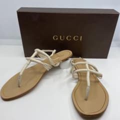 GUCCI（グッチ）サンダル　ホワイト　サイズ36 1/2のサムネイル