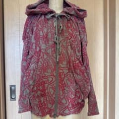 【Vivienne Westwood】オーブ 総柄 魔女フード 変形 パーカー 希少【Vivienne Westwood】オーブ 総柄 魔女 フード変形パーカー