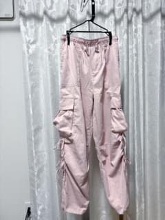 OLIVE des OLIVE ピンク カーゴパンツ サイドポケット付きのサムネイル
