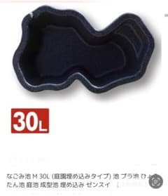 なごみ池(値下げ)5666円ㅡ4999円のサムネイル