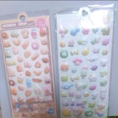 BONBON DROP シール ネコくま2枚セットのサムネイル