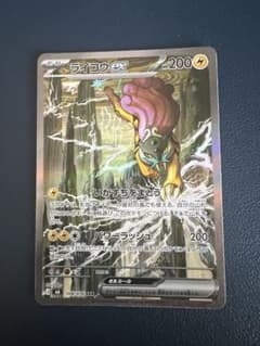 ポケモンカード ライコウex SAR おまけ付き - メルカリ