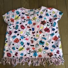 丈短め　Tシャツ　Zara Girls  （140〜150㎝向き）のサムネイル