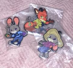 ズートピア ニック ジュディ ラバーストラップのサムネイル