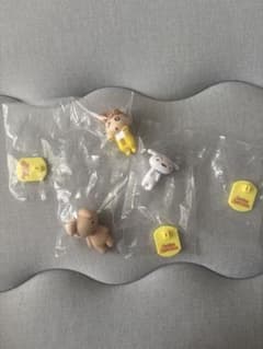 Crayon Shin-chan Sticky Mascot Capsule Toy Set of 3