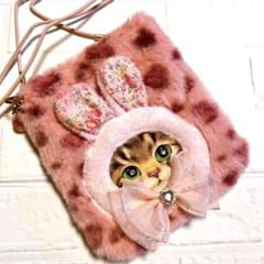 ☆コヤンイサムチョン☆サンダーちゃんふわふわサコッシュいちご