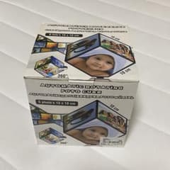 FOTO CUBE 写真6枚　動くフォトフレーム　360度回転のサムネイル