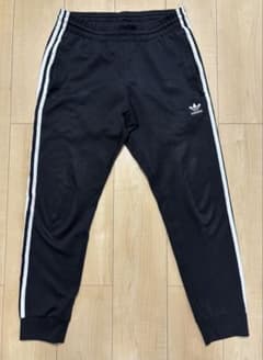 adidas トレフォイル トラックパンツ ブラックのサムネイル
