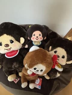モンチッチ ぬいぐるみ 4体セットのサムネイル