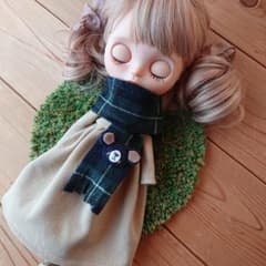 ハンドメイド№174ドール用アウトフィット2点セット ブライス等洋服