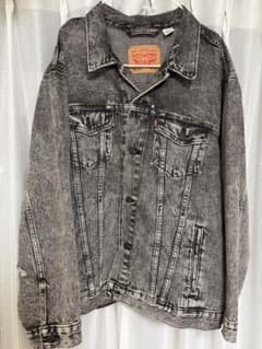 Levi's ウォッシュ加工 ダメージ加工 トラッカージャケット XLのサムネイル
