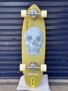 CHRISTENSON スカルデザイン サーフスケートボード YOW YOW x CHRISTENSON サーフスケートボード - メルカリ