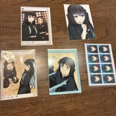 鬼滅の刃 時透無一郎 ブロマイド ステッカー 6点セットのサムネイル