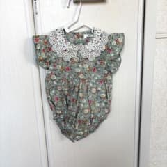 pairmanon 花柄ロンパース 70サイズのサムネイル