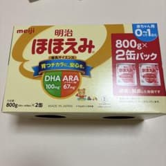 明治 ほほえみ 800g×2缶パック 粉ミルク - メルカリ