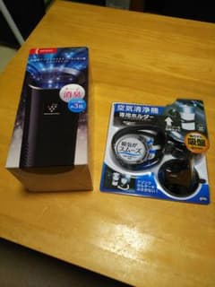 【お買い得】新品未使用、デンソープラズマクラスター＆空気清浄機専用ホルダーセットのサムネイル