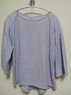 スタジオクリップstudioCLIP♪Tシャツカットソー・薄むらさきパープルMＬのサムネイル