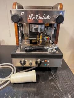 エスプレッソマシン　チンバリジュニア 【最終値下げ】 チンバリ ジュニア エスプレッソマシン - メルカリ