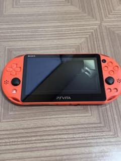PlayStation Vita本体 ネオン・オレンジ +ソフト4セット - メルカリ