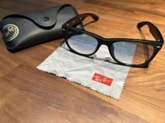 Ray-Ban ブラック スクエアサングラスのサムネイル