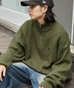 U.S. POLO ASSN. /ユーエスポロアッスン　ハーフジップニットのサムネイル