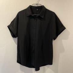 GU 半袖ブラウス ブラックのサムネイル