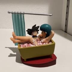 【交渉可】孫悟空 & ブルマ ドラゴンボールカプセル クライシス編のサムネイル